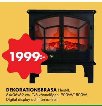 ÖoB Heat-it dekorationsbrasa erbjuda