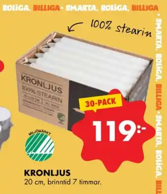 ÖoB Connect kronljus erbjuda