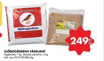 ÖoB Sjöbogården jordnötter erbjuda