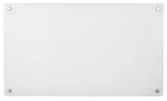 Clas Ohlson Mill element med glasfront 230 v, vit erbjuda