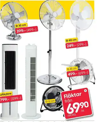 Rusta Fläktar från erbjuda