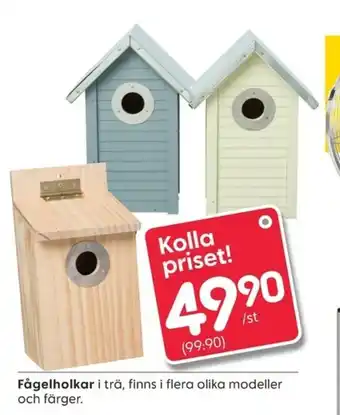 Rusta Fågelholkar erbjuda