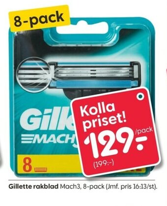 Rusta Gillette rakblad erbjuda