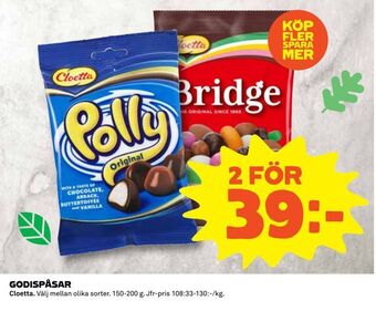 Coop Godispåsar erbjuda