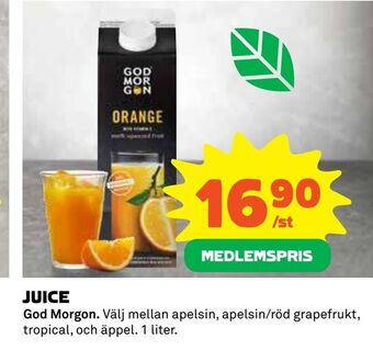 Coop Daglivs Juice erbjuda