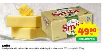 Coop Daglivs Smör erbjuda