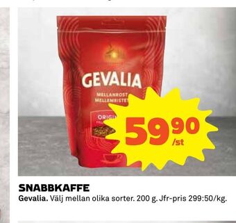 Coop Daglivs Snabbkaffe erbjuda