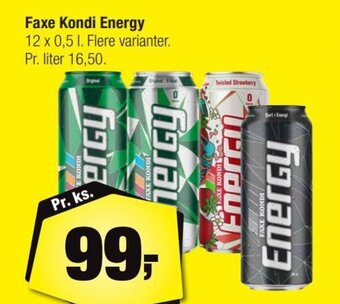 Calle Faxe Kondi Energy erbjuda