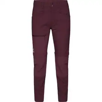 Outnorth Lite slim zip-off pant women aubergine erbjuda