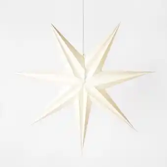 Adventsstjärna i papper isak, 90 cm