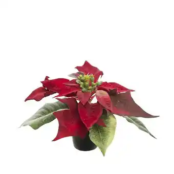 Konstväxt julstjärna 10 cm