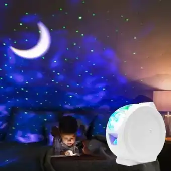 Kjell & Company Ledsavers nattlampa med stjärnhimmel erbjuda