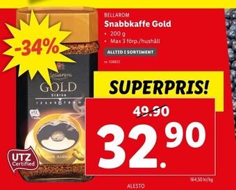 Lidl Snabbkaffe erbjuda