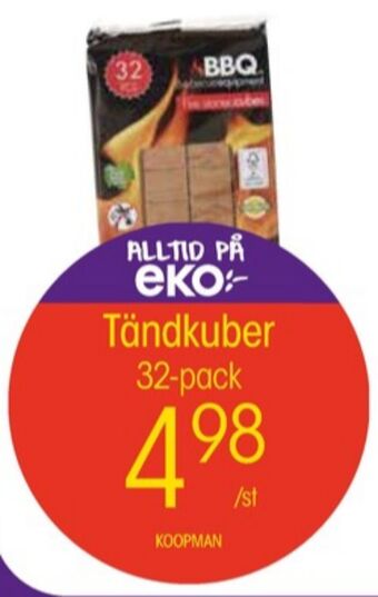 EKO Koopman braständare erbjuda