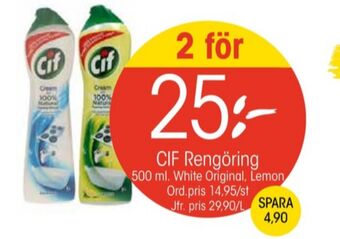 EKO Cif rengöringsmedel erbjuda