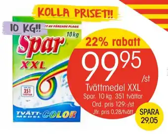 EKO Spar tvättmedel pulver erbjuda