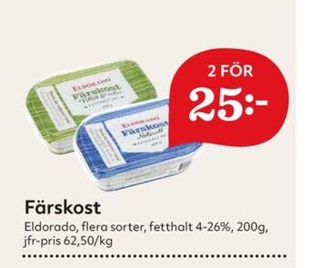 Hemköp Eldorado färskost erbjuda