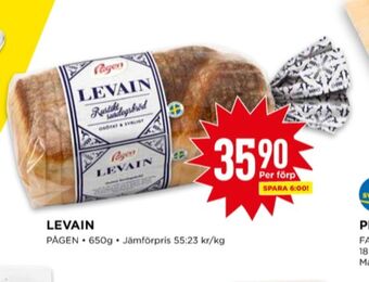 Willys Levain bröd erbjuda