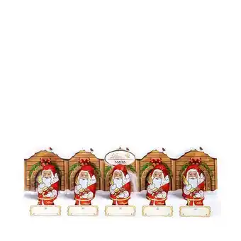 Chokladtomtar santa mini chokladtomtar, 5-pack