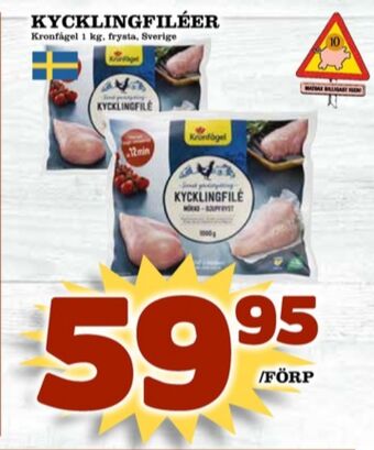 Matdax Kronfågel kycklingfilé erbjuda
