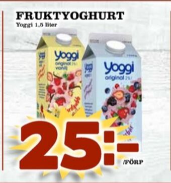 Matdax Yoggi yoghurt erbjuda