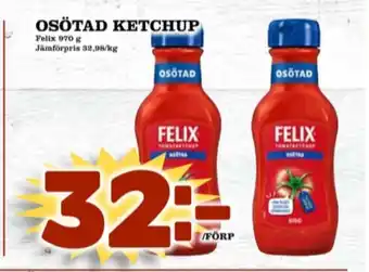Matdax Felix ketchup erbjuda