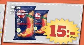 Bonum Matmarknad Chips erbjuda