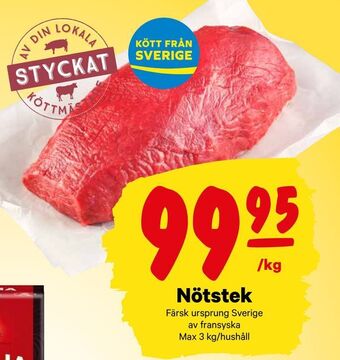City Gross Nötstek erbjuda