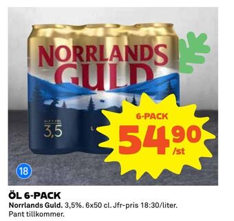 Coop Extra Öl 6-pack erbjuda