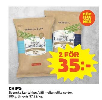 Coop Extra Chips erbjuda