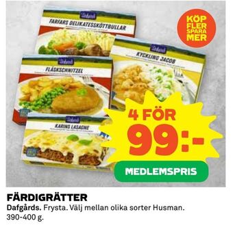 Coop Extra Färdigrätter erbjuda