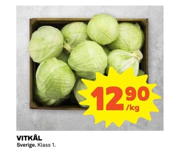 Coop Extra Vitkål erbjuda