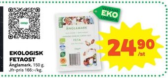 Ekologisk fetaost