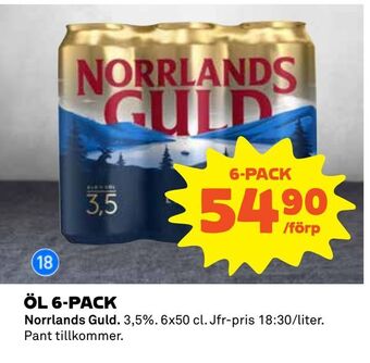 Coop Konsum Öl 6-pack erbjuda