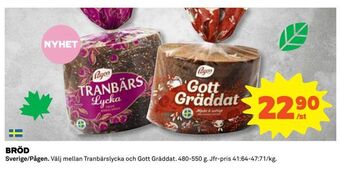 Coop Daglivs Bröd erbjuda