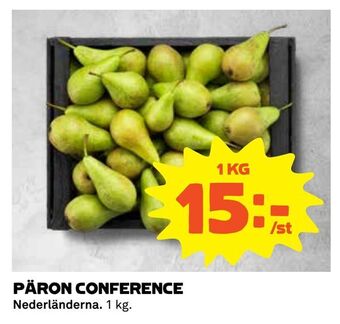 Coop Daglivs Päron conference erbjuda