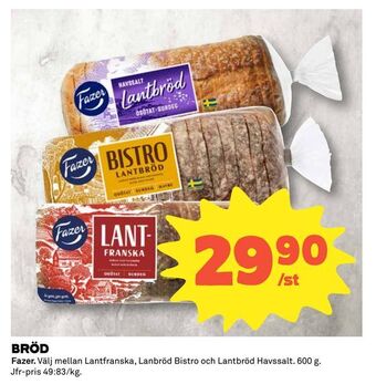 Coop Nära Bröd erbjuda