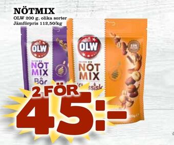 Din Mat Nötmix erbjuda