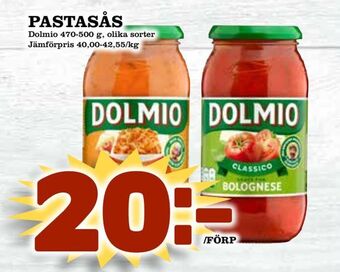 Din Mat Pastasås erbjuda
