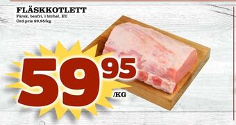 Din Mat Fläskkotlett erbjuda