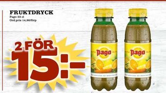 Din Mat Fruktdryck erbjuda
