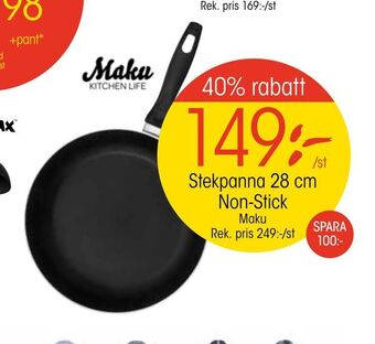 EKO Stekpanna 28 cm non-stick erbjuda