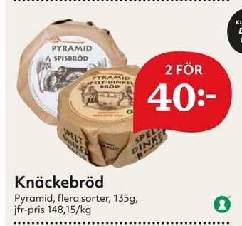 Hemköp Knäckebröd erbjuda