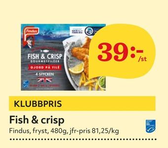 Hemköp Fish & crisp erbjuda