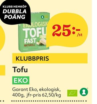 Hemköp Tofu erbjuda