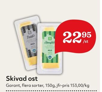 Hemköp Skivad ost erbjuda