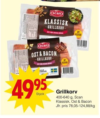 Matöppet Grillkorv erbjuda