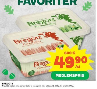 Coop Konsum Bregott erbjuda