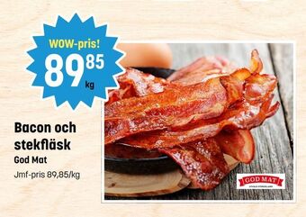 Eurocash Bacon och stekfläsk erbjuda