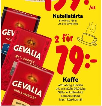 City Gross Kaffe erbjuda